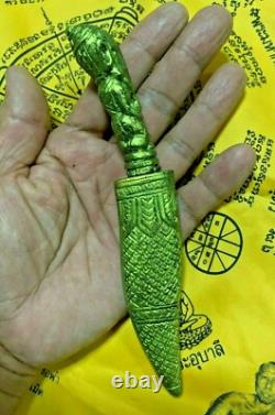 Thai Amulet Meed Mor Talisman Dagger Knife Sword Shaman Buddha Leklai Ganesha