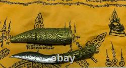 Thai Amulet Meed Mor Talisman Dagger Knife Sword Shaman Buddha Leklai Ganesha