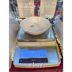 Thai Amulet Naga Buddha Wat Rakang Solid Gold Case Saturday 5 Ceremony 1996 Rare