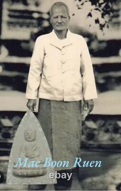 Thai Amulet Pendant Buddha Putto Noi Khun Mae Boon Ruen Magic Luck Wealth Rich