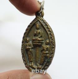 Thai Amulet Pendant Buddha With Sivali Sivalee Lp Chang In 1942 Rich Lucky Trade