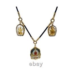 Thai Amulet Pendant Four-Faced Buddha Elephant God Luck Blessings Jewelry Thai Amulet Pendant Four-Faced Buddha Elephant God Luck Blessings Jewelry