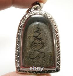 Thai Amulet Pendant Healthy Peaceful Happy Life Lp Boon Samadhi Buddha Enlighten