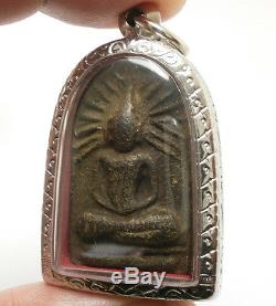 Thai Amulet Pendant Healthy Peaceful Happy Life Lp Boon Samadhi Buddha Enlighten