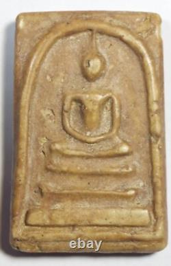 Thai Amulet Pendant Original Buddha Somdej LP TOH Wat Rakang Luck Wealth Charm
