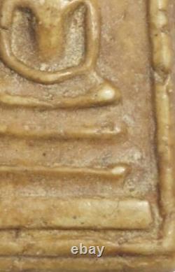 Thai Amulet Pendant Original Buddha Somdej LP TOH Wat Rakang Luck Wealth Charm