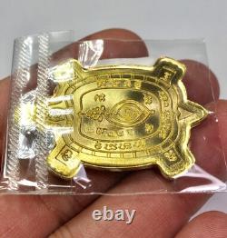 Thai Amulet Pendant Phra Sangajai Turtle Talisman LP Saen Lucky Charm Richs K722