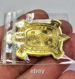 Thai Amulet Pendant Phra Sangajai Turtle Talisman LP Saen Lucky Charm Richs M022