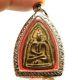 Thai Amulet Pendant Super Rare Lp Boon Buddha In Dharma Shield Magic Jindamanee