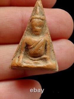Thai Amulet Phra Benjapakee Nang Pa Ya Lucky Magic Talisman pendant