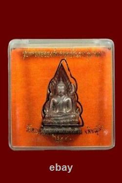 Thai Amulet Phra Buddha Chinnarat Father Model Year 2007 Nawaloha Prai Silver