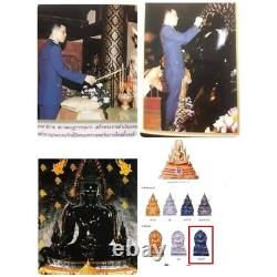 Thai Amulet Phra Buddha Chinnarat Gilded Model Year 2004 Lek Nam Phi Large Phim
