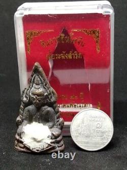 Thai Amulet Phra Buddha Chinnarat Indochin 70th Anniversary Fill Slate Year 1942