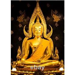 Thai Amulet Phra Buddha Chinnarat Indochina Model Wat Suthat Year 1942 Luck Wish