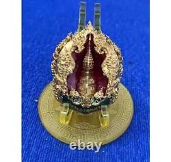 Thai Amulet Phra Buddha Miracle Gold Mantra Pratat Pagoda Phanom Buddhist Rare