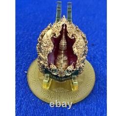 Thai Amulet Phra Buddha Miracle Gold Mantra Pratat Phanom Pagoda Buddhist Rare
