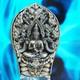 Thai Amulet Phra Buddha PathomNaga Wat Wimuttidham Real Silver BE2561 #20