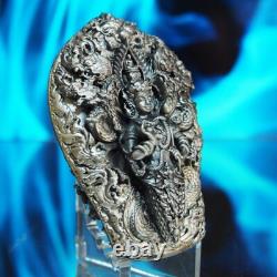 Thai Amulet Phra Buddha PathomNaga Wat Wimuttidham Real Silver BE2561 #20