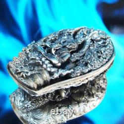 Thai Amulet Phra Buddha PathomNaga Wat Wimuttidham Real Silver BE2561 #20