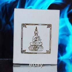 Thai Amulet Phra Buddha PathomNaga Wat Wimuttidham Real Silver BE2561 #20 Thai Amulet Phra Buddha PathomNaga Wat Wimuttidham Real Silver BE2561 #20
