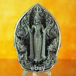 Thai Amulet Phra Buddha WitakMuttra / Garuda RealSilver Wat Khao SuNamo BE2561