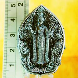 Thai Amulet Phra Buddha WitakMuttra / Garuda RealSilver Wat Khao SuNamo BE2561