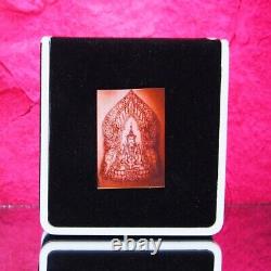 Thai Amulet Phra Khun Paen Buddha Metta Real Silver LP Arkhom BE2562