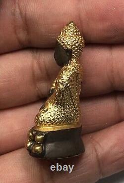 Thai Amulet Phra Kring Paowares Buddha Wat Boworn Niwet Ring Talisman Charm K380