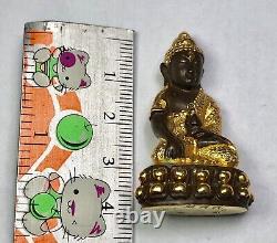 Thai Amulet Phra Kring Paowares Buddha Wat Boworn Niwet Ring Talisman Charm K380