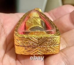 Thai Amulet Phra Kring Paowares Buddha Wat Boworn Niwet Ring Talisman Charm K380