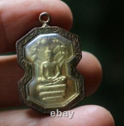 Thai Amulet Phra Naga Prok Coin of Naga Miracle Genuine Buddha Pendant