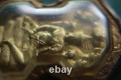 Thai Amulet Phra Naga Prok Coin of Naga Miracle Genuine Buddha Pendant