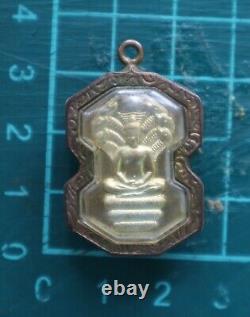 Thai Amulet Phra Naga Prok Coin of Naga Miracle Genuine Buddha Pendant