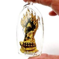 Thai Amulet, Phra Nak Prok, Buddha Protected by 7 Heads Naga Snake