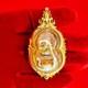 Thai Amulet Phra Nak Prok Thewanakraj Large Pim Buddha 3K Plated Jewelry Wealth