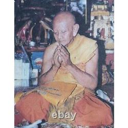 Thai Amulet Phra Phutthakhun Buddha Talisman Cloth LP Hong Bring Good Luck Mercy