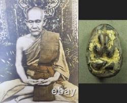 Thai Amulet Phra Pidta Buddha Lp Khai Wat Choeng Lane Protect Magic Luck Rare