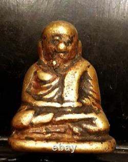Thai Amulet Powerful For Money Buddha Lucky Phra Lp Ngern Talisman Charm Pendant