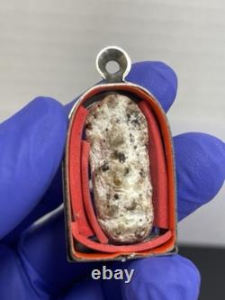 Thai Amulet Rare Antique Phra Buddha Naga Prok