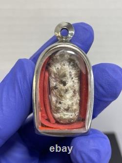 Thai Amulet Rare Antique Phra Buddha Naga Prok