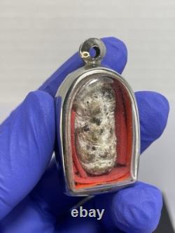 Thai Amulet Rare Antique Phra Buddha Naga Prok