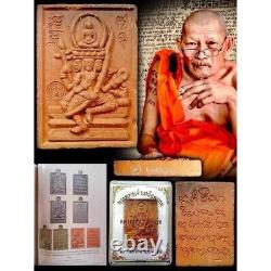 Thai Amulet Rare Buddha Above Brahma Luang Pu Mahasila Terracotta Luck Wealth