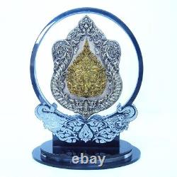 Thai Amulet Sema Coin Phra Buddha Chinnarat Phaya Krut Size 5 Bronze BE2566