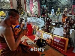 Thai Amulet Takrud Maha Ut Khao Or 1.5 Inch Buddha Pisek Ceremony Chatthanbanpot