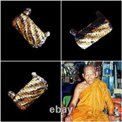 Thai Amulet Takrut Pisamorn LP Sawai Wat Pridaram High Buddha Great Charm No. 02
