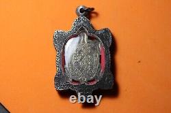 Thai Amulet Tao LP Sean Buddha Love Mantra Protect Micron Gold Ready to Use