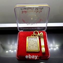 Thai Amulet Wat Paknam Batch 7 Popular Powder Powerful Sacred Year 1992 Gift Box