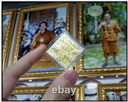 Thai Amulet Yant Magic Luck Rich Money Buddha Wealth Billionaire LP Ajarn O E5