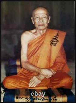 Thai Buddha Amuelt Certificate Phra Kring Lp Yod Kaew Charoen Be 2537