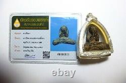 Thai Buddha Amulet Certificated Phra Pidta Lp Kron Tok Raj Wat Bang Sae Malaysia